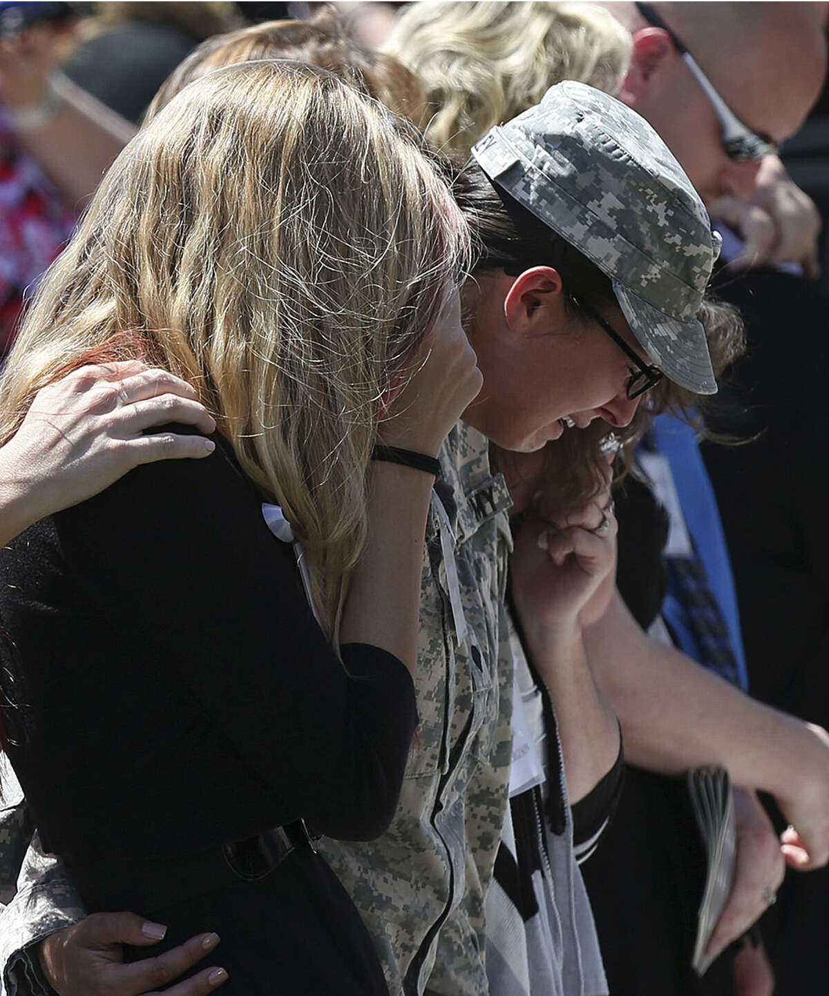Some 3,000 turned out to mourn the killings of Sgt. 1st Class Daniel Michael Ferguson of Mulberry, Fla.; Staff Sgt. Carlos Alberto Lazaney-Rodriguez of Aguadilla, Puerto Rico; and Sgt. Timothy Wayne Owens of Effingham, Ill.