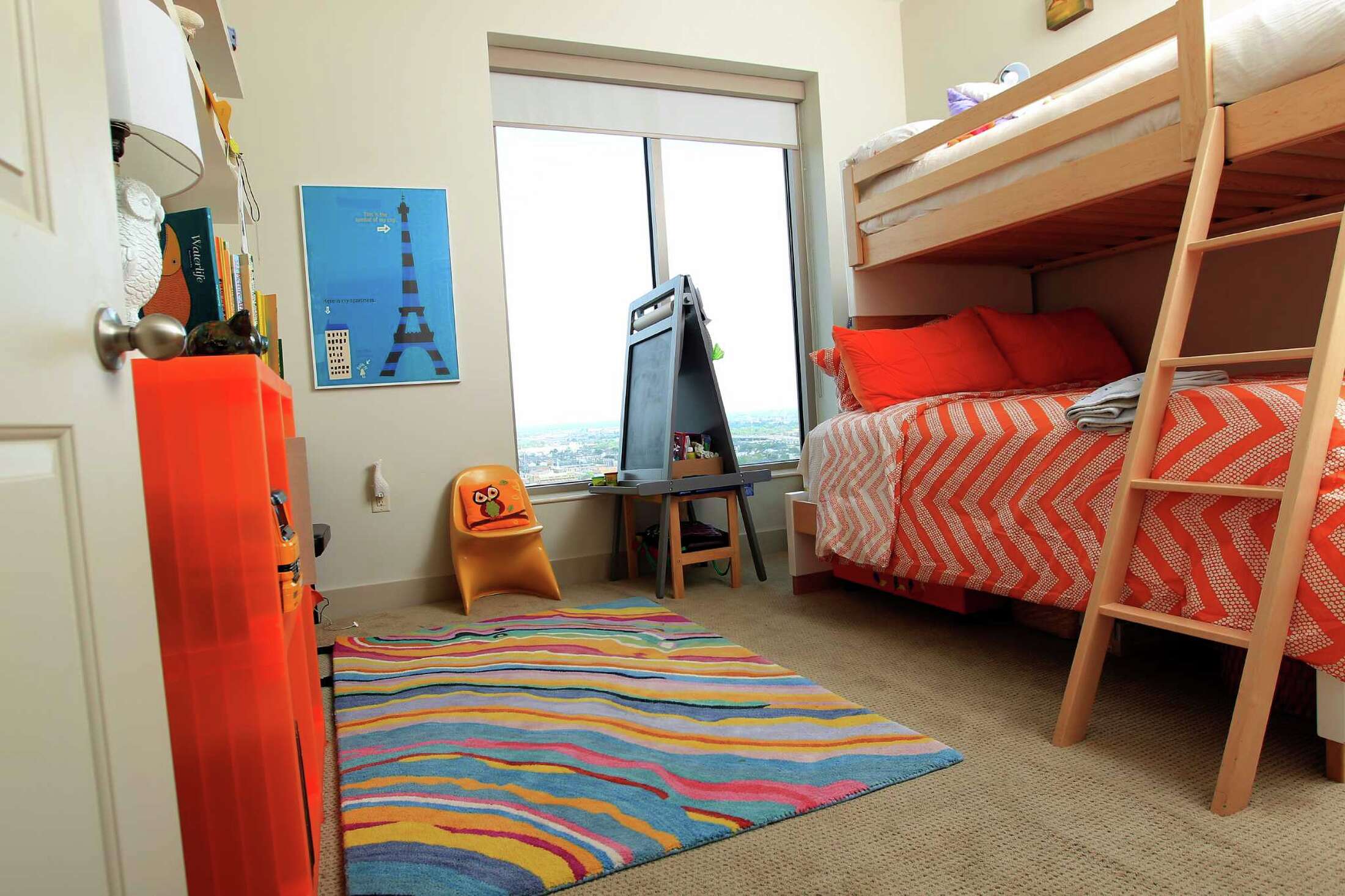 Picture of Houston family bucks tradition to create artful, high-rise abode