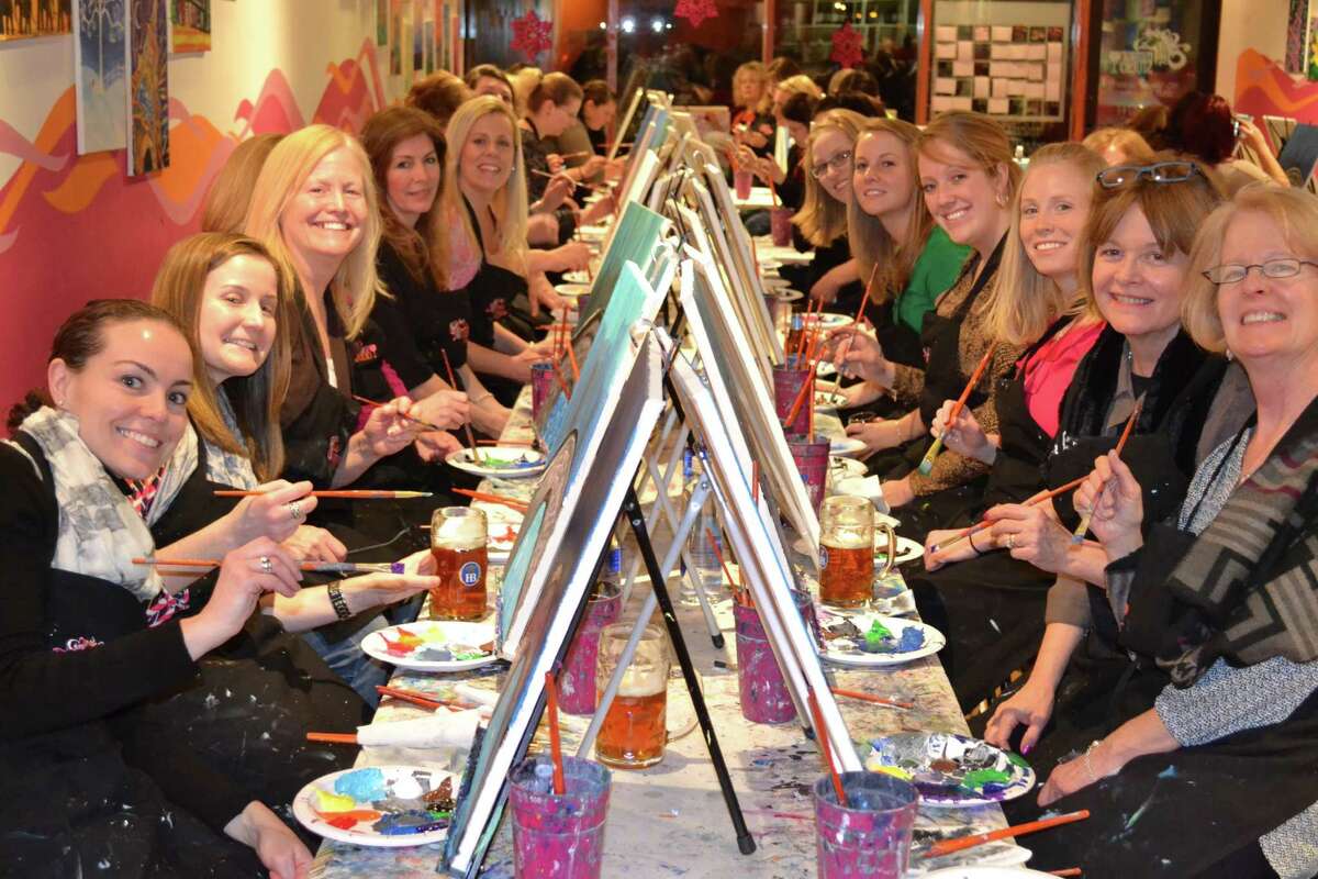 Date night, paint night