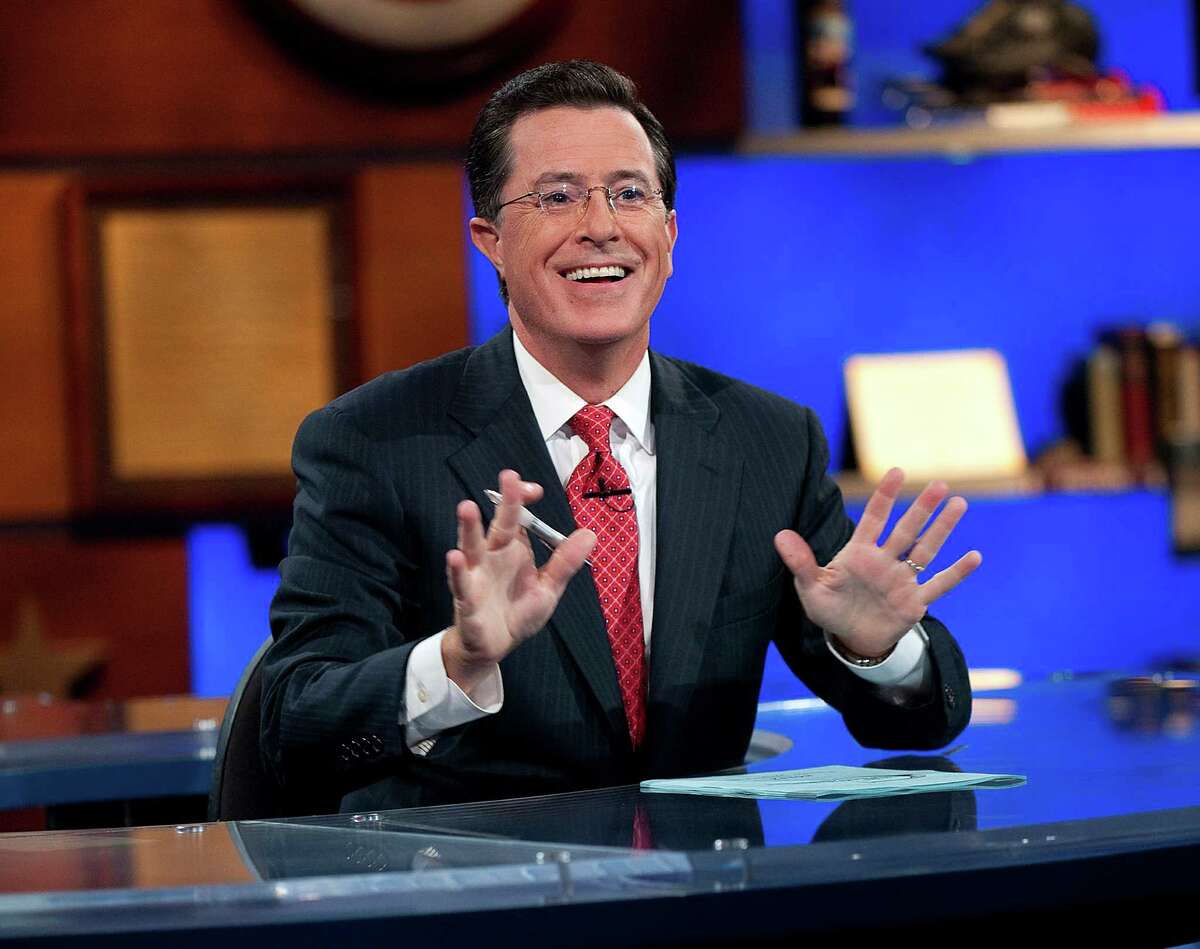 Stephen Colbert hosts Comedy Central's "The Colbert Report."