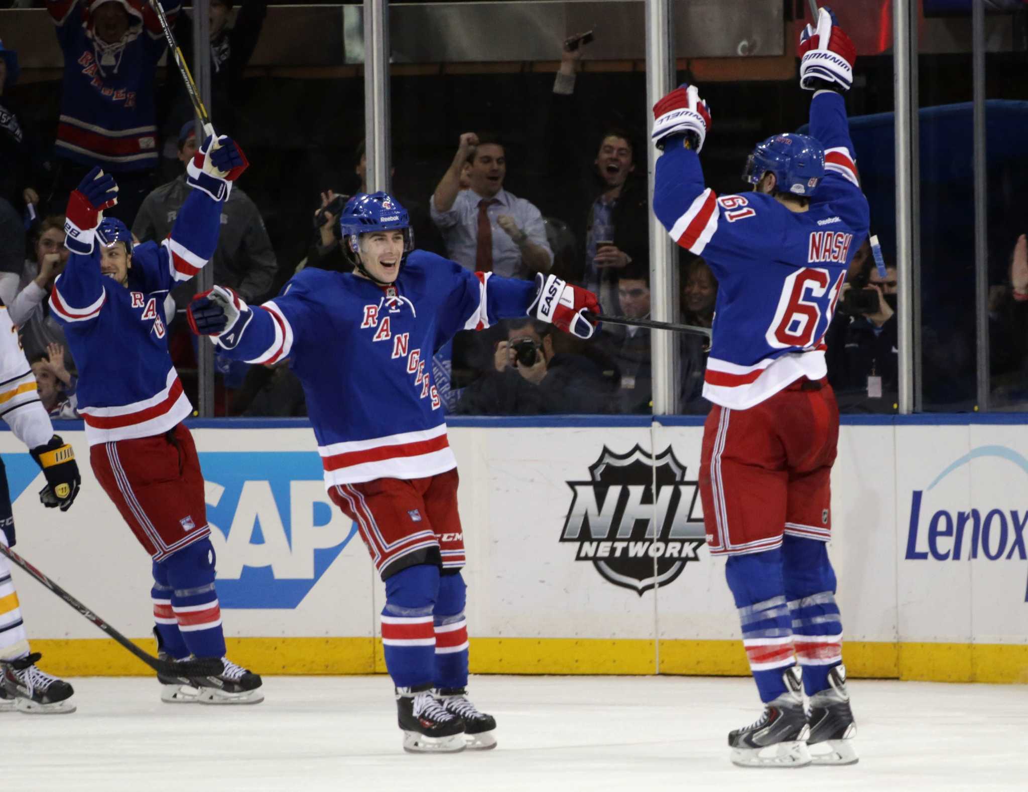 Nash scores late goal to seal Rangers win