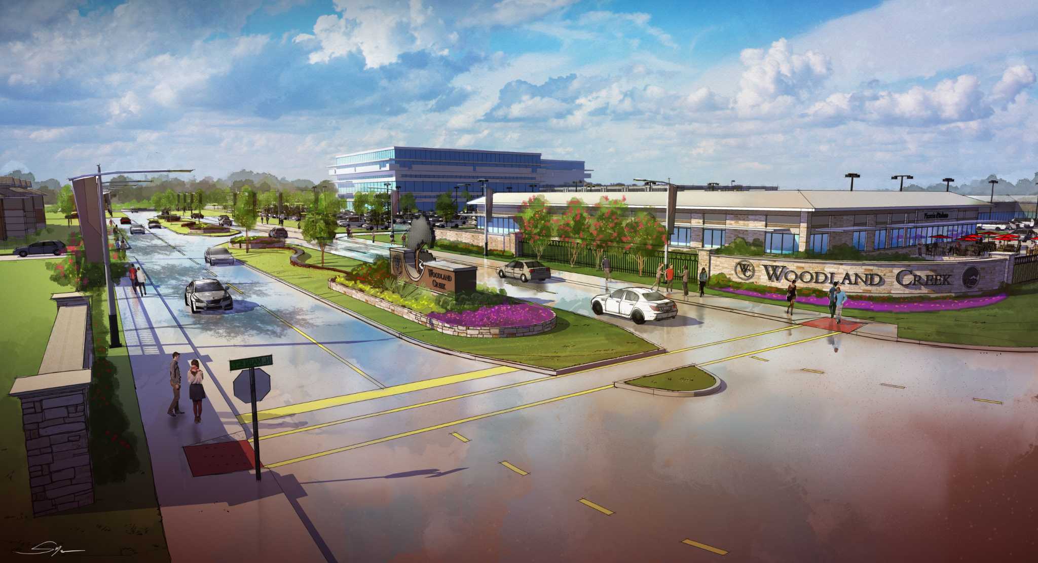 Woodland Creek joins boom near The Woodlands