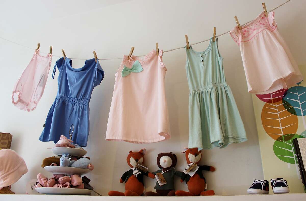 1. Sprout San Francisco 1828 Union St.: Sprout San Francisco specializes in organic and natural-fiber clothing, quality nursery items and eco-friendly toys, with an emphasis on products for infants to toddlers. These range from pastel, snap tees to organic cotton dresses and a wooden drum decorated with non-toxic paint. (415) 359-9205. www.sproutsanfrancisco.com.