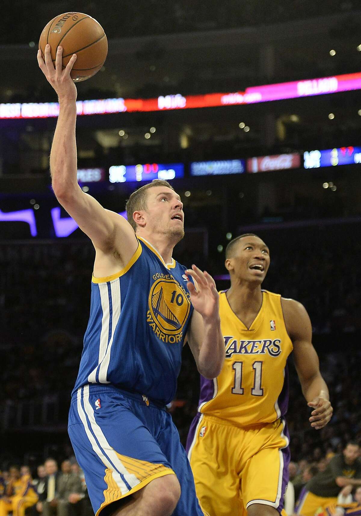 Showtime: Warriors Clinch Playoff Berth On Lakers' Court