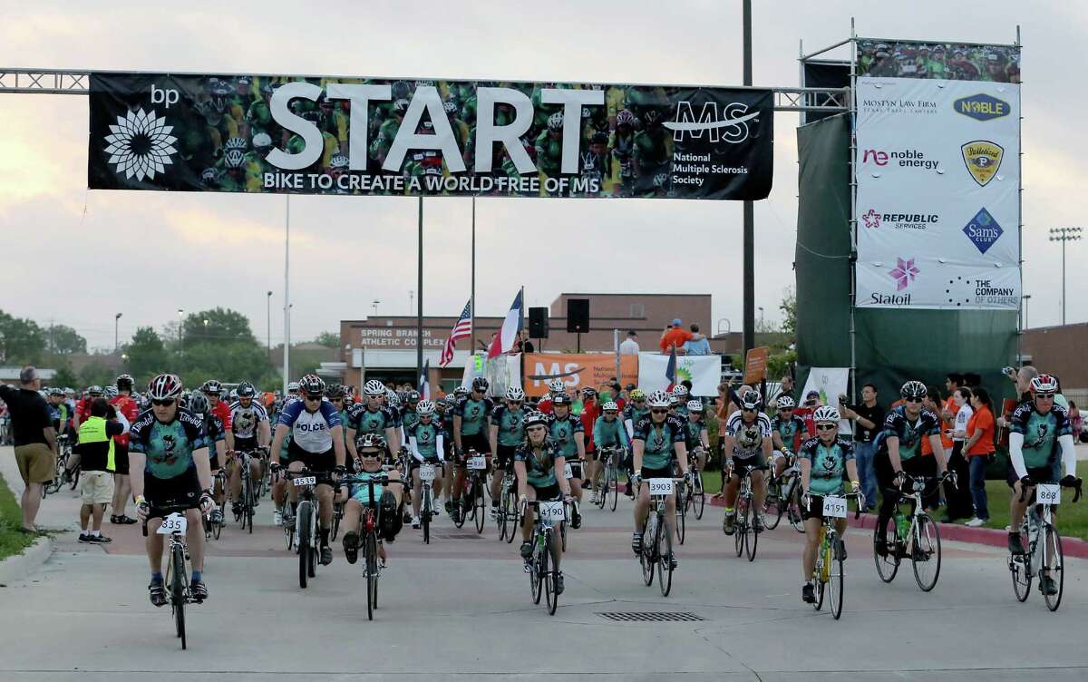 Chronicle columnist hits the road on BP MS 150