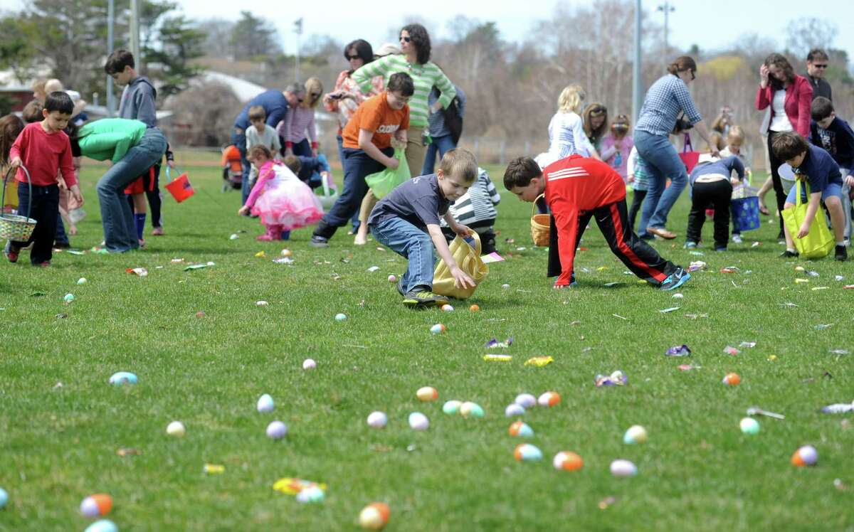 Perfect day for Fairfield Easter egg hunt