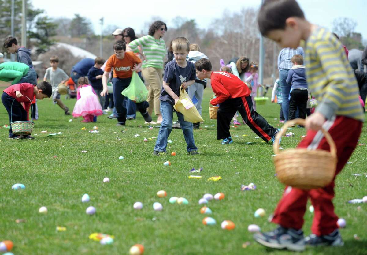 Perfect day for Fairfield Easter egg hunt