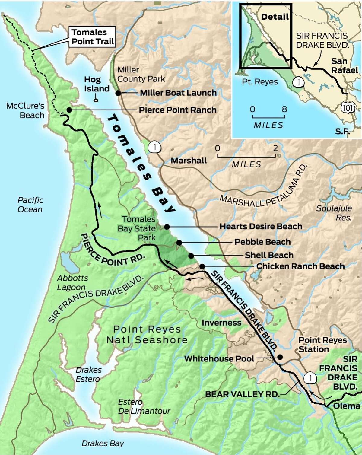 Sunday Drive: Tomales Bay