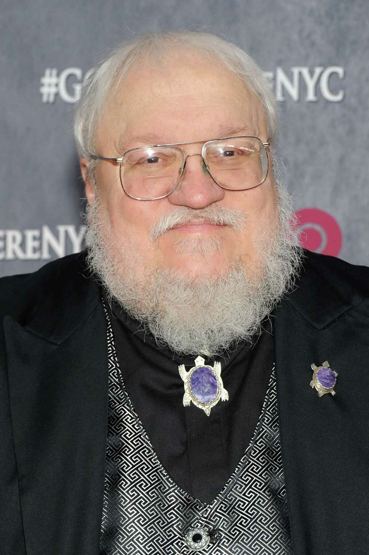 NEW YORK, NY - MARCH 18: Author George R.R. Martin attends the "Game Of Thrones" Season 4 New York premiere at Avery Fisher Hall, Lincoln Center on March 18, 2014 in New York City. (Photo by Jamie McCarthy/Getty Images)
