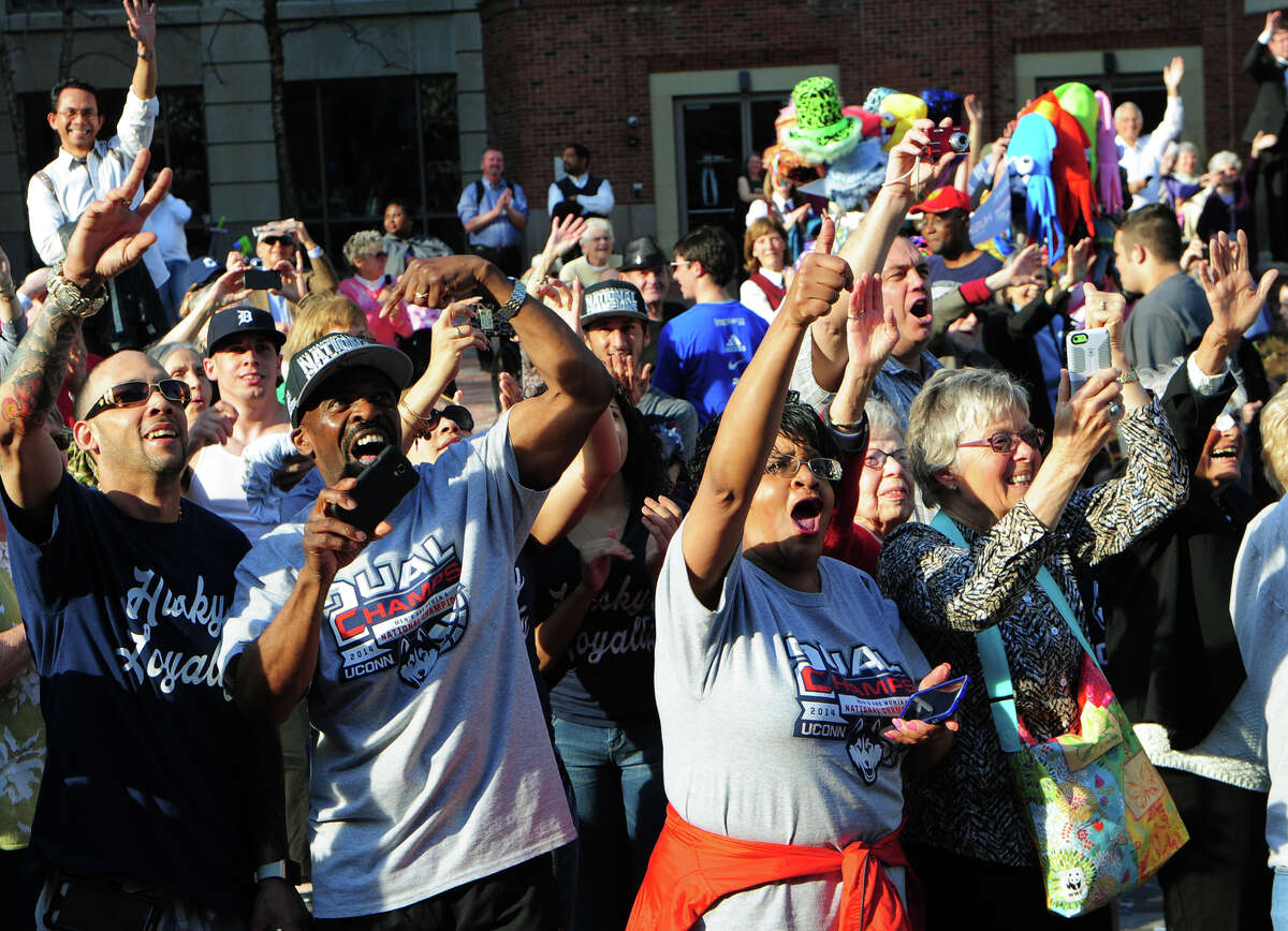 UConn Doubles Down On Championship Party