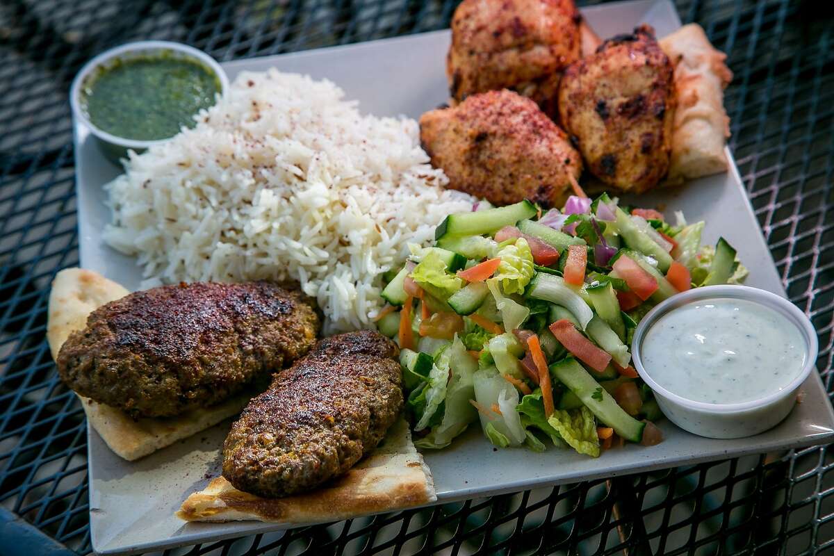 Q's Halal Chicken, Alameda Good kabobs, great prices