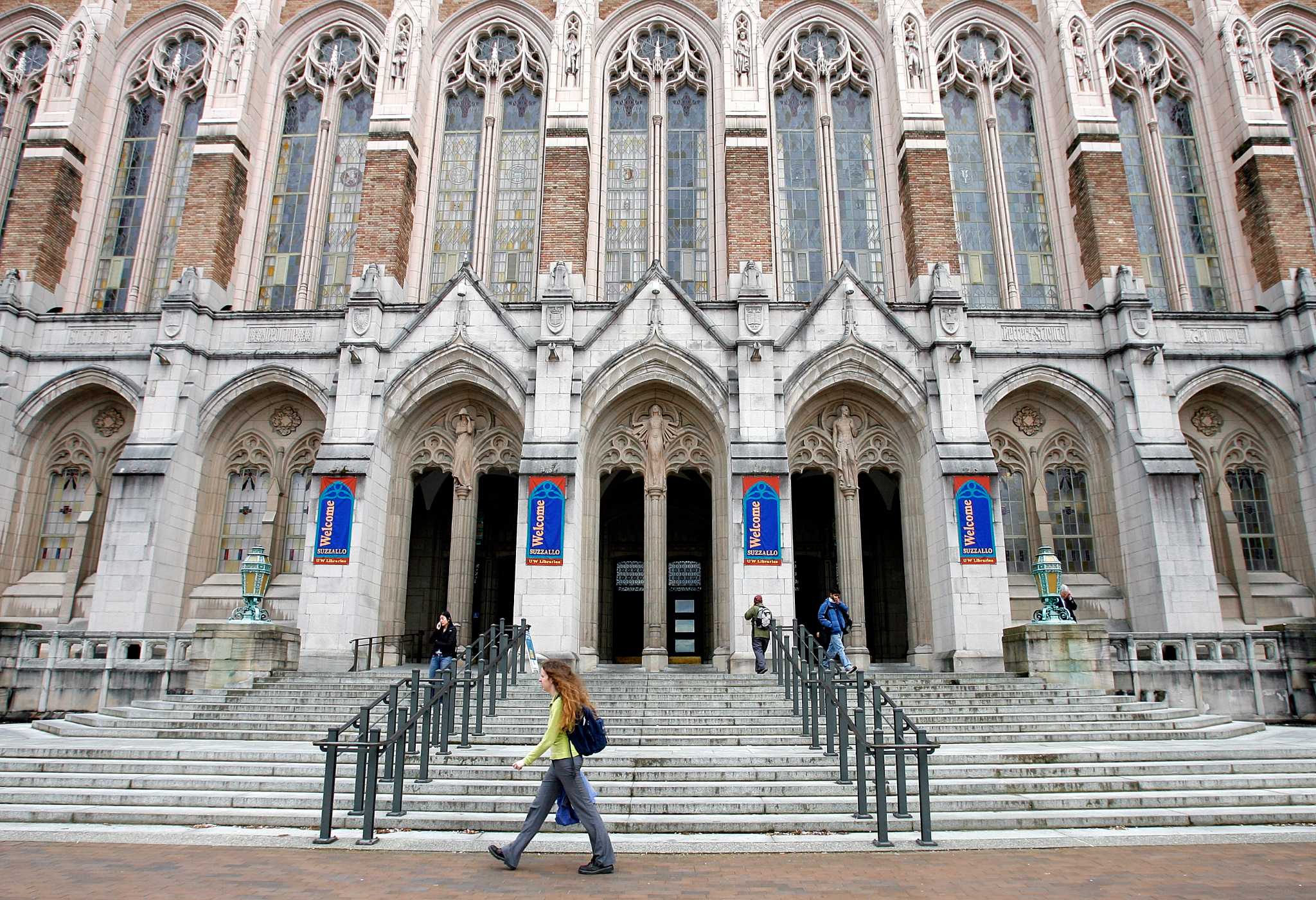 Suzzolo Suzzallo Library Construction