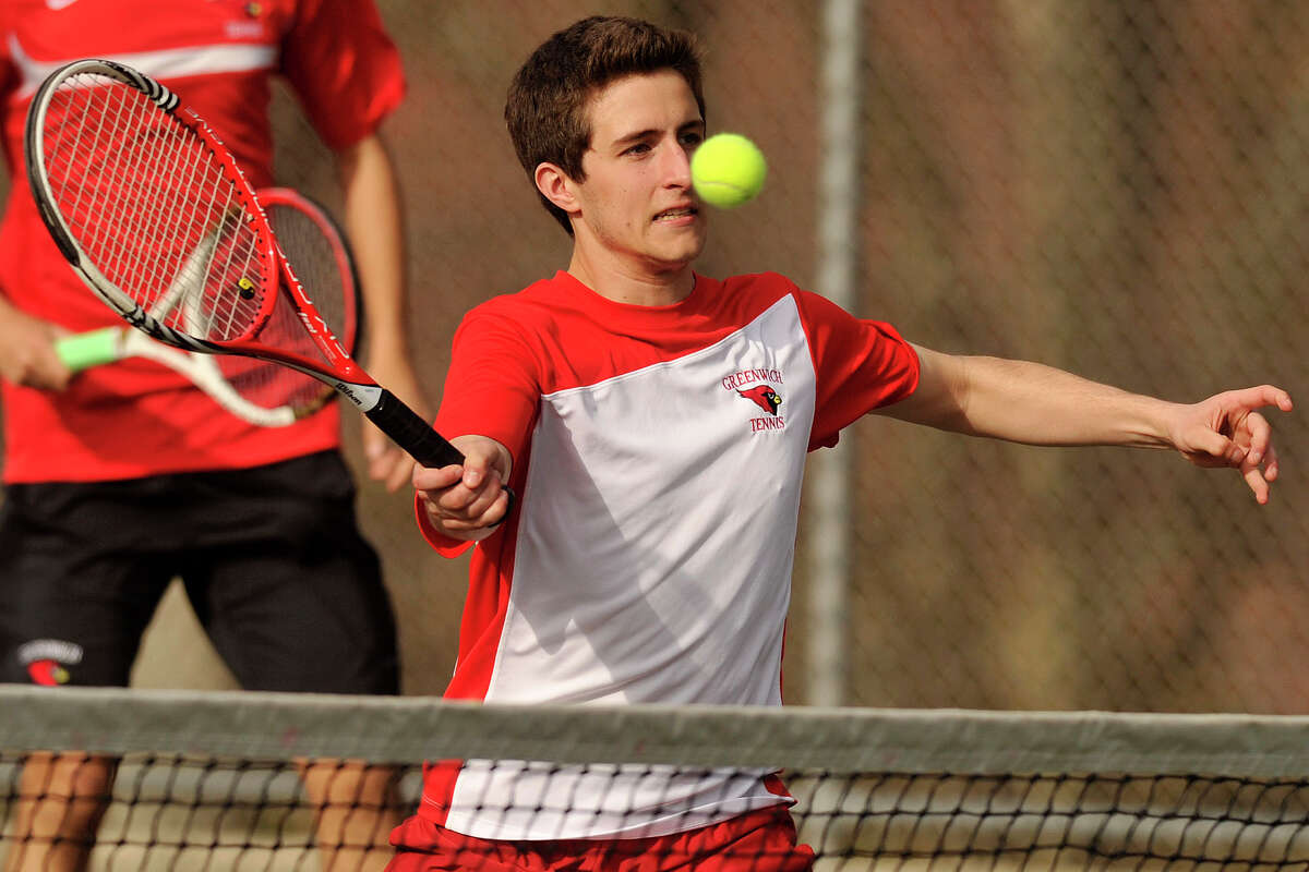 Greenwich boys tennis team downs Darien