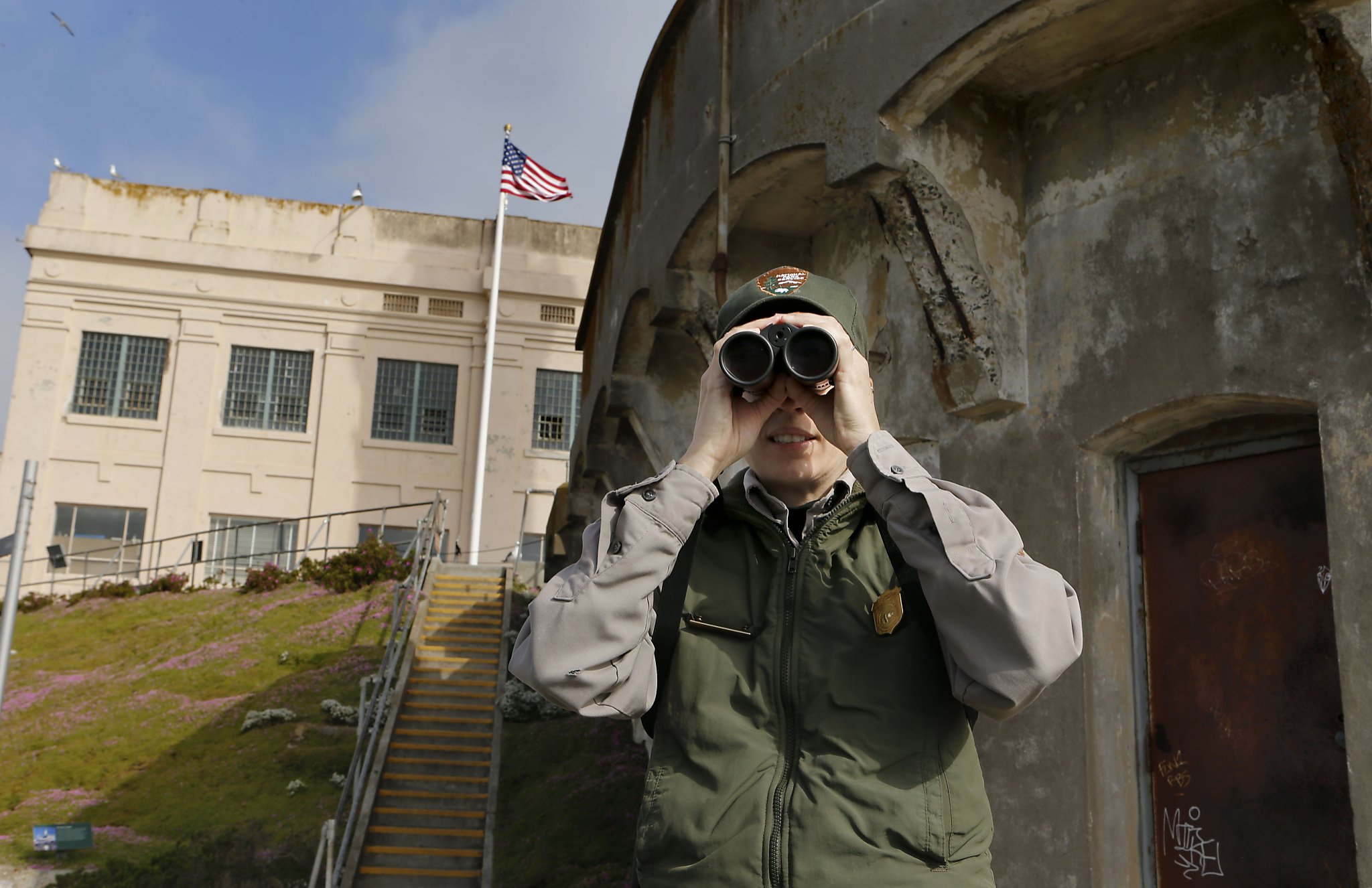 Rare northern gannet seabird is sighted at Alcatraz Island