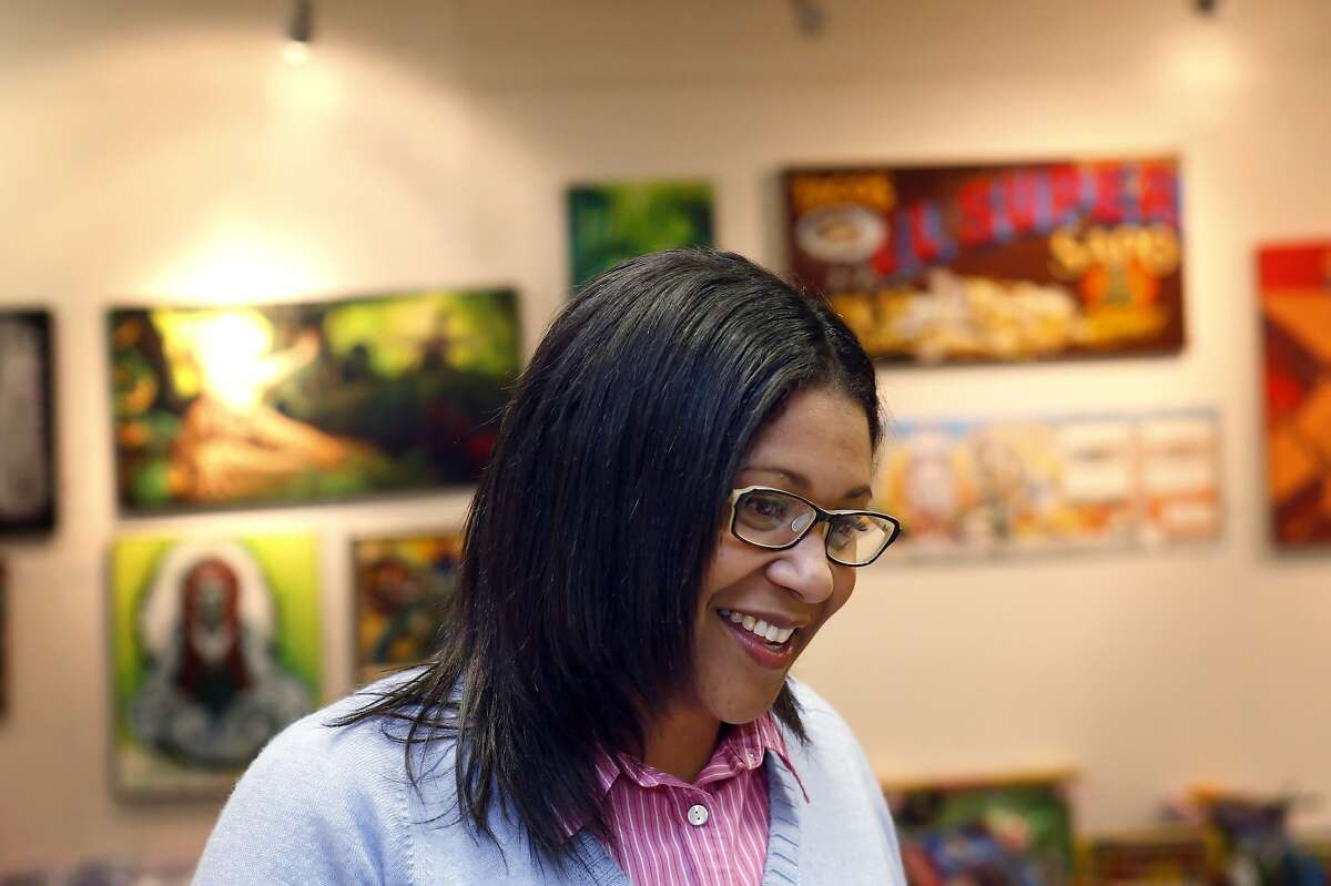 Supervisor London Breed, seen here in 2012 at the African American Art & Culture Complex in San Francisco, Calif.