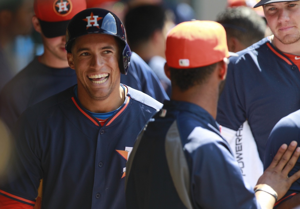 Astros outfielder, MVP George Springer's wife shows off more