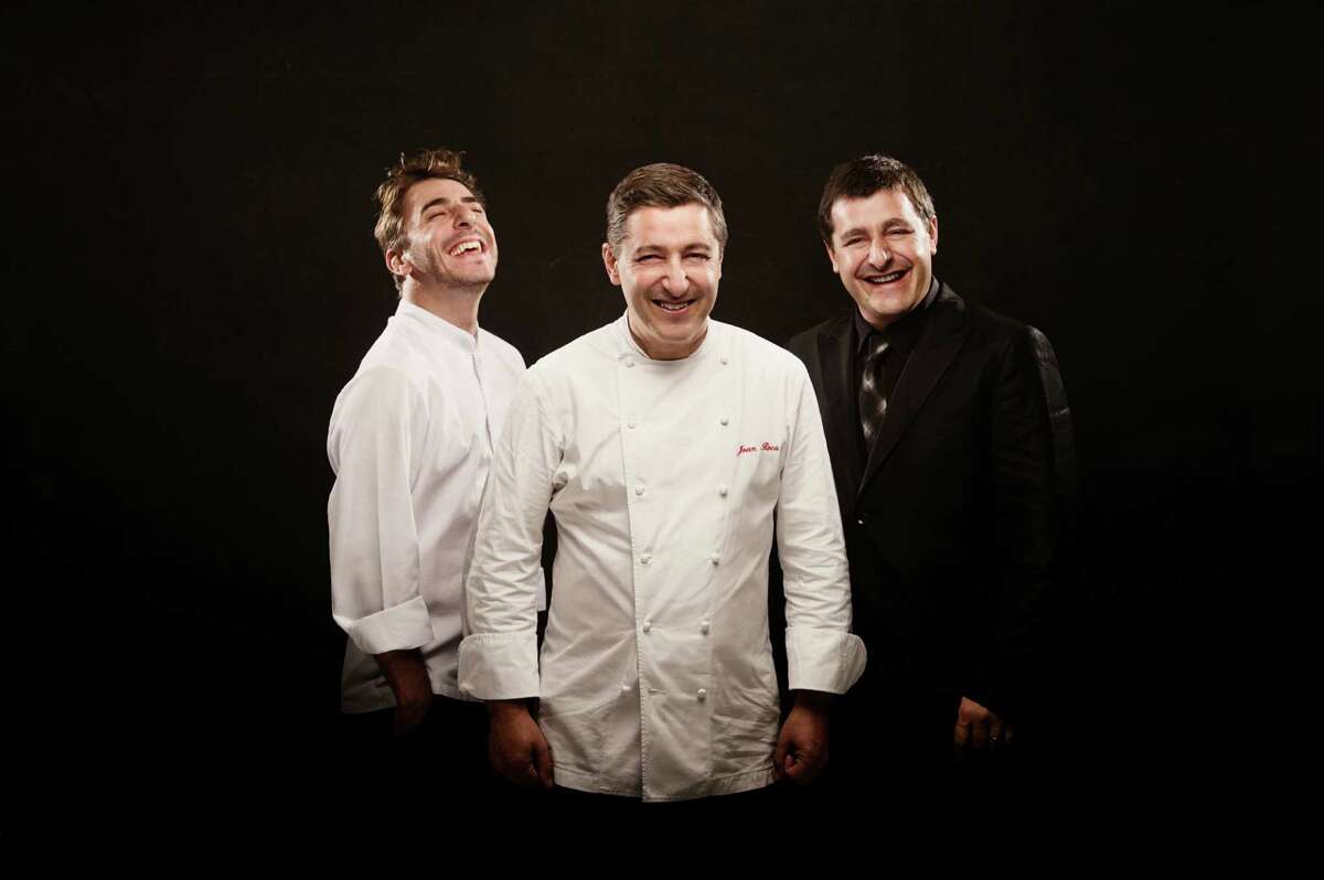 The Roca brothers - Jordi, left, Joan and Josep - are No. 1 on the World's 50 best restaurants list.﻿
