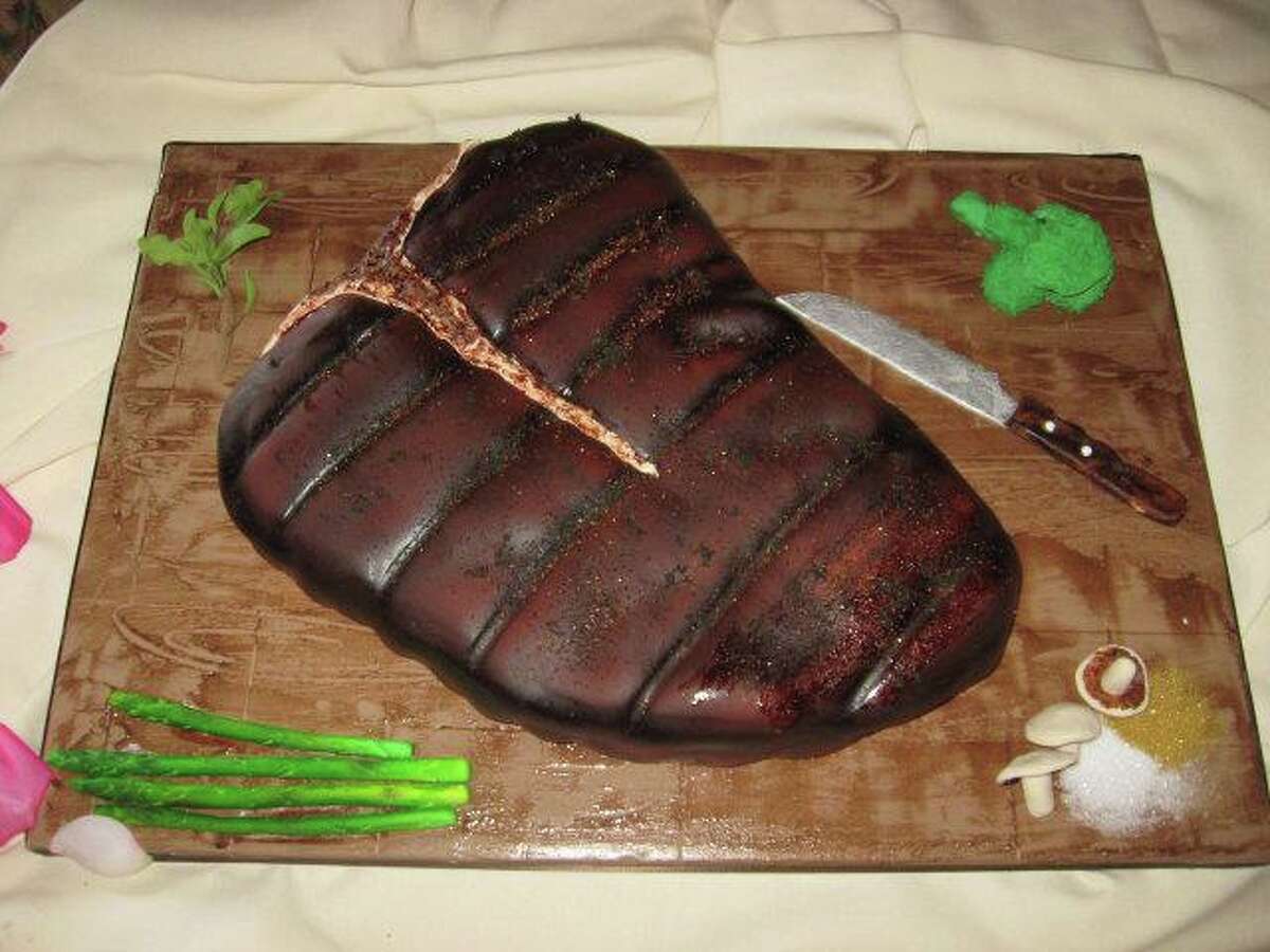 Is this chicken fried steak cake the most Texas cake ever made?