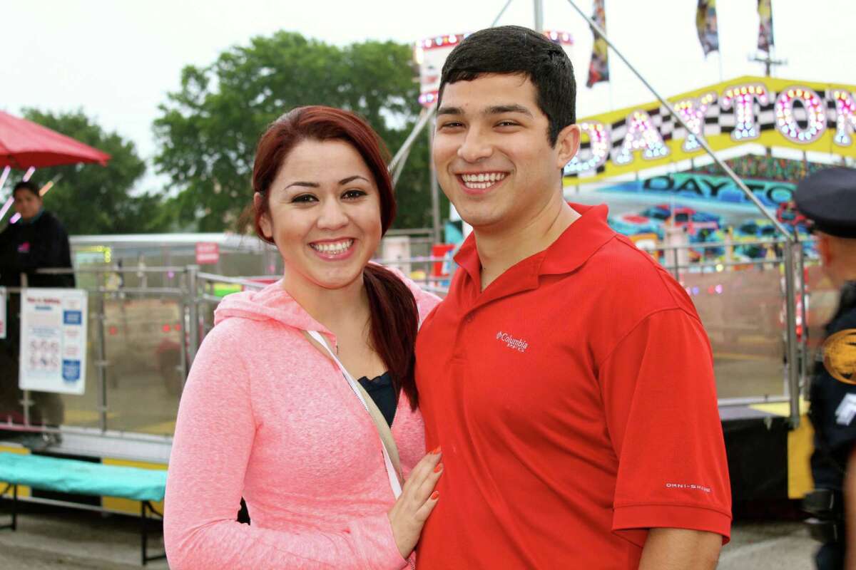 San Antonians braved the rainy weather and enjoyed Fiesta Carnival at the Alamodome