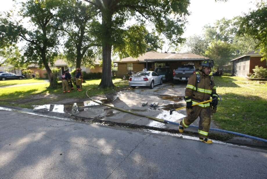 Galena Park firefighters battle blaze at home Houston Chronicle