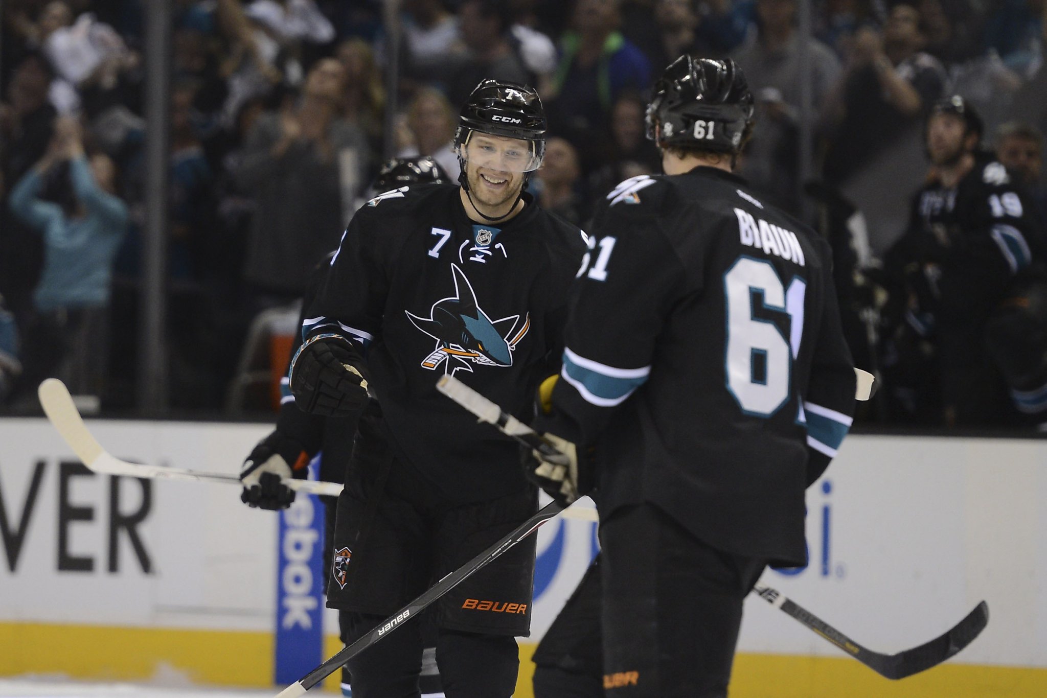 Sharks trade Brad Stuart to Colorado for draft picks