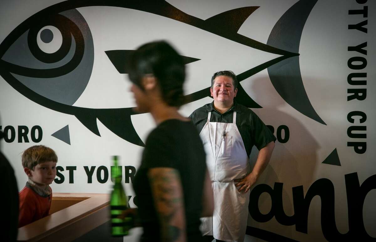 Chef/owner Tim Archuleta at Ichi Sushi in San Francisco.