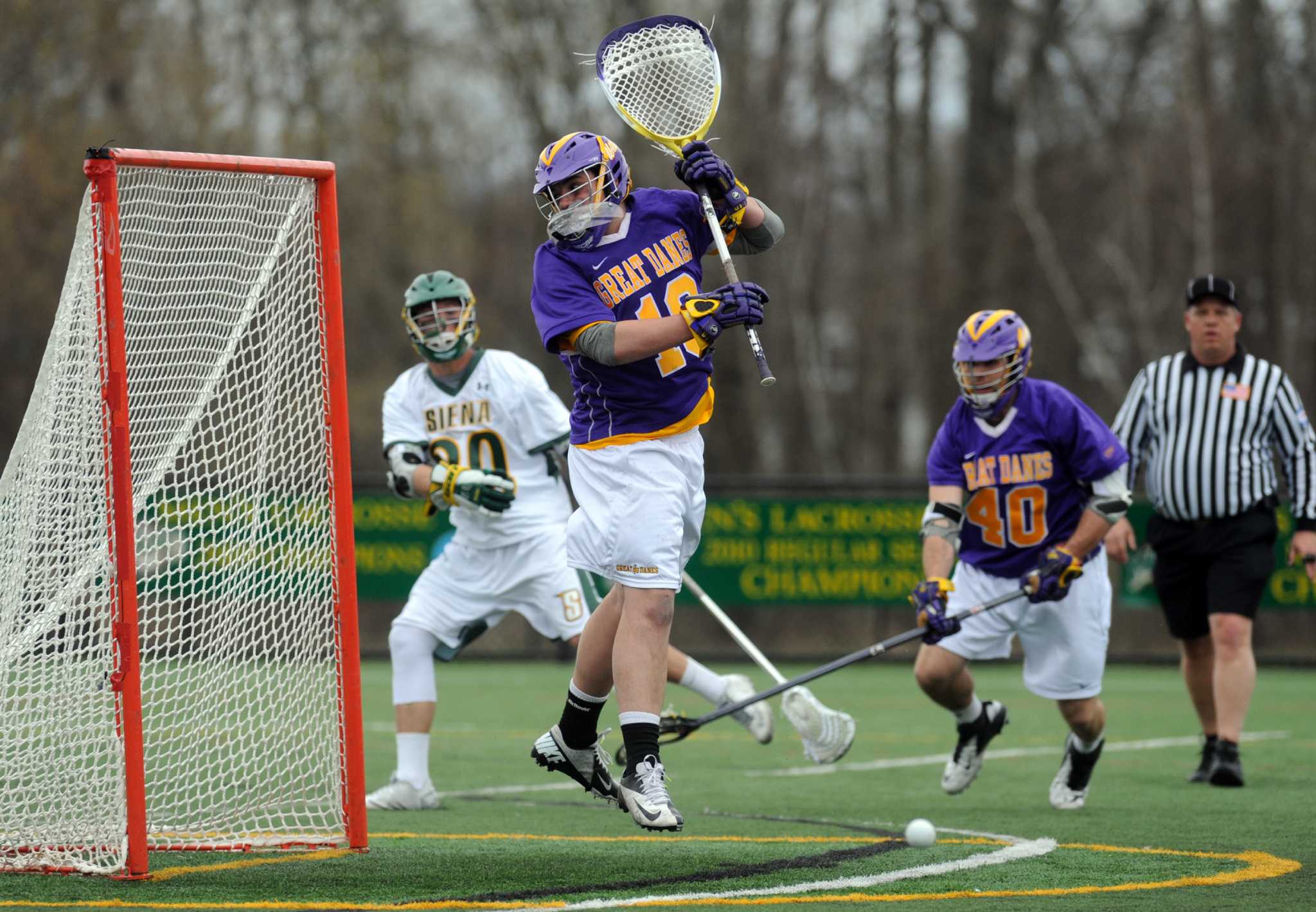 Men's Lacrosse Hosts Siena - University at Albany Great Danes