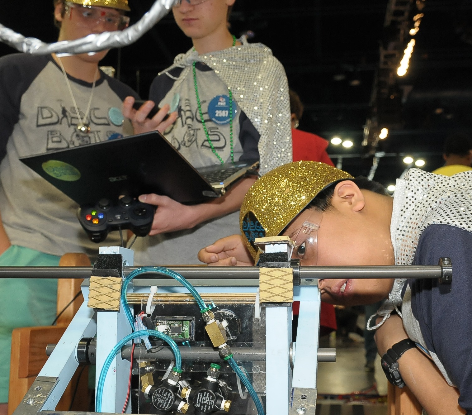 Local team's robots compete in California showdown