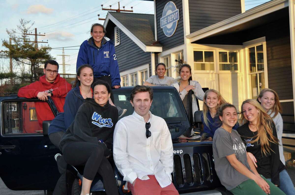 The Darien Depot is selling raffle tickets for a chance to win three prizes including a 2014 Jeep Wrangler Sport 4x4. The second prize is an 11-inch MacBook Air and third prize is an iPad Mini. The raffle fundraiser is a collaboration of the Depot Student Governing Board and the Depot Adult Advisory Board. Members of the student board who are participating include, from left, Will Bidell, Mary Brown, Claire Billeter, Maddie Cush, Dan Murphy, Caroline Tortella, Eliza Wisinski, Morgan McLaren, Courtney Lincoln, Claire Culliton and Kat Culliton.