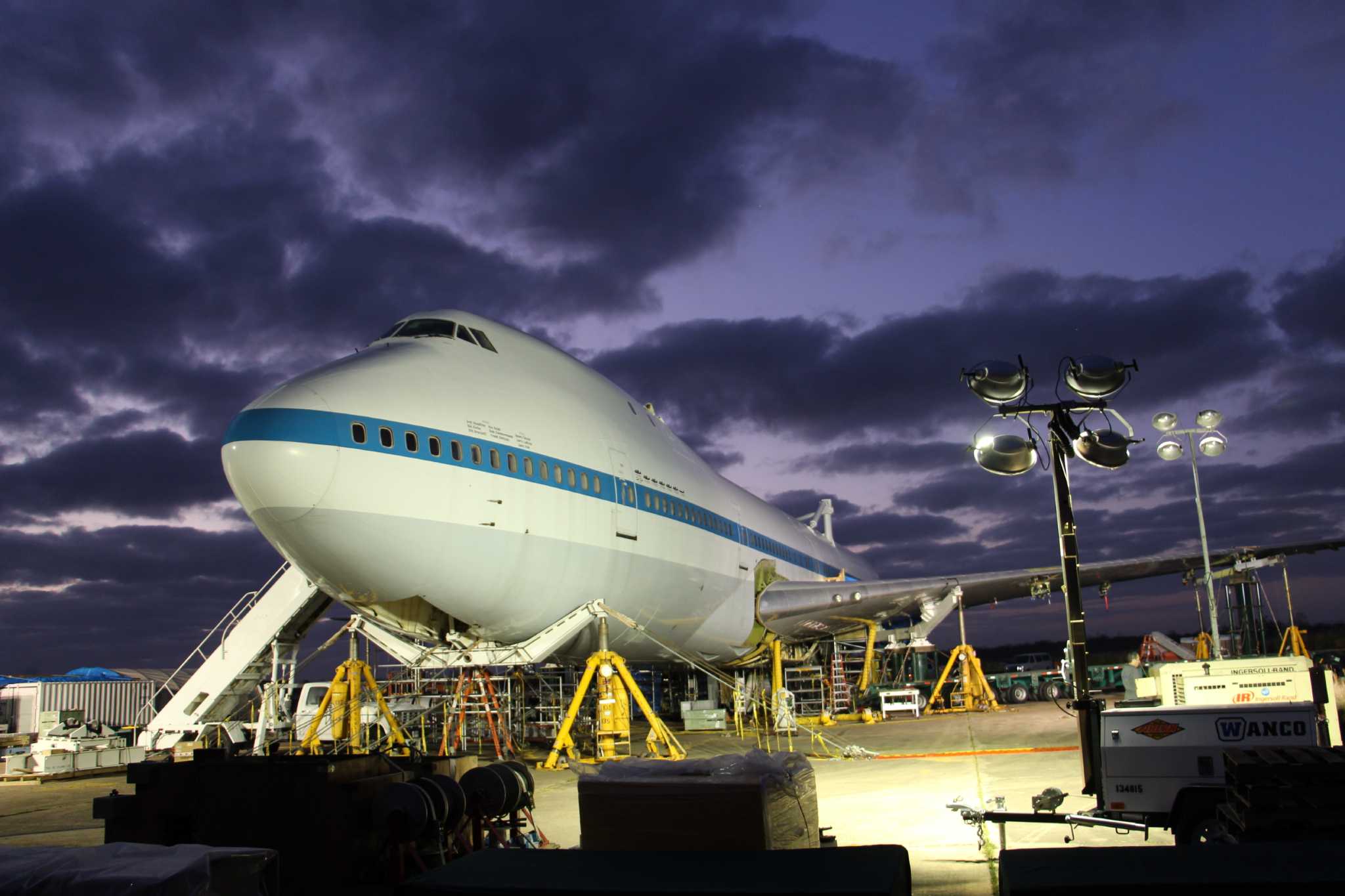 Plan to move NASA jumbo jet through streets of Clear Lake is finalized