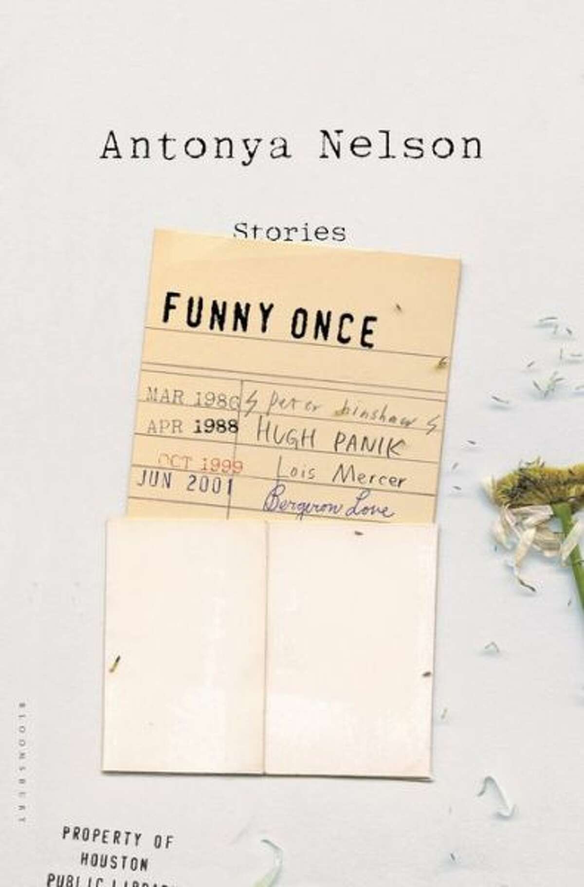 “Funny Once: Stories” by Antonya Nelson (Bloomsbury; coming in May). In her seventh collection of short fiction, University of Houston professor Nelson take us to Texas, Colorado, New Mexico and Kansas. By way of rich, inventive prose, Nelson offers up aging characters who are still learning and still screwing up. The author of four novels, including 2010’s critically acclaimed “Bound,” Nelson is a masterful storyteller and singular wordsmith whose gritty, interior tales are comic and gut-wrenching — often at the same time.