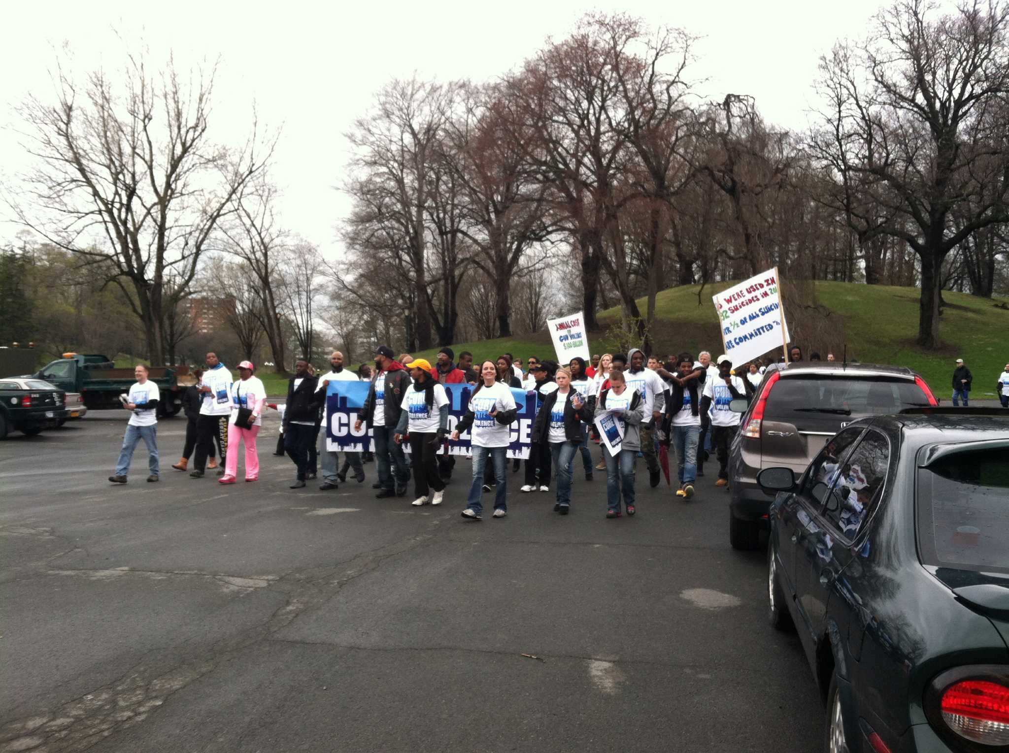 Walk Draws Attention To Violence In Albany's Neighborhoods