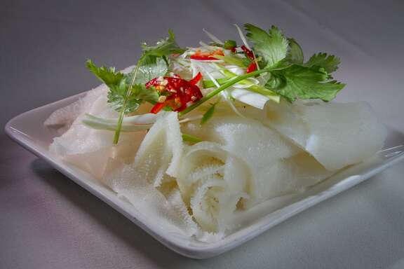 The Steamed Beef Tripe at Hong Kong Lounge II in San Francisco.