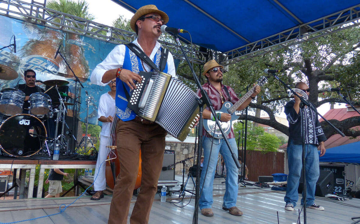 International Accordion Festival: Performances and workshops of accordion music of all genres. Sept. 13. La Villita, South Alamo and East Nueva streets. Free. www.internationalaccordion festival.org. Los Nahuatlatos play at last year's International Accordion Festival at La Villita. The October event is free.