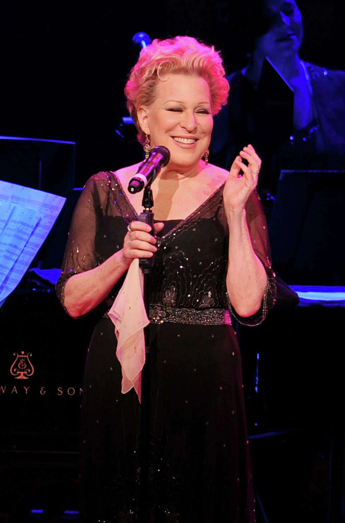 Singer Bette Midler performs onstage at the 120th Anniversary of Carnegie Hall on April 12, 2011 in New York City.