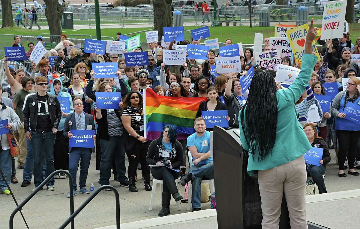 Photos, video Pride Agenda rallies at Capitol