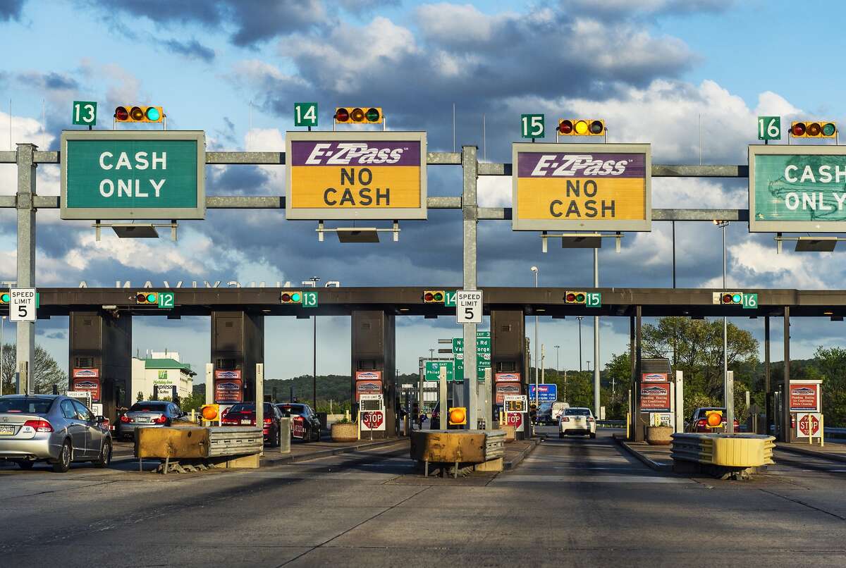 New York, Mass. ending cash at toll booths