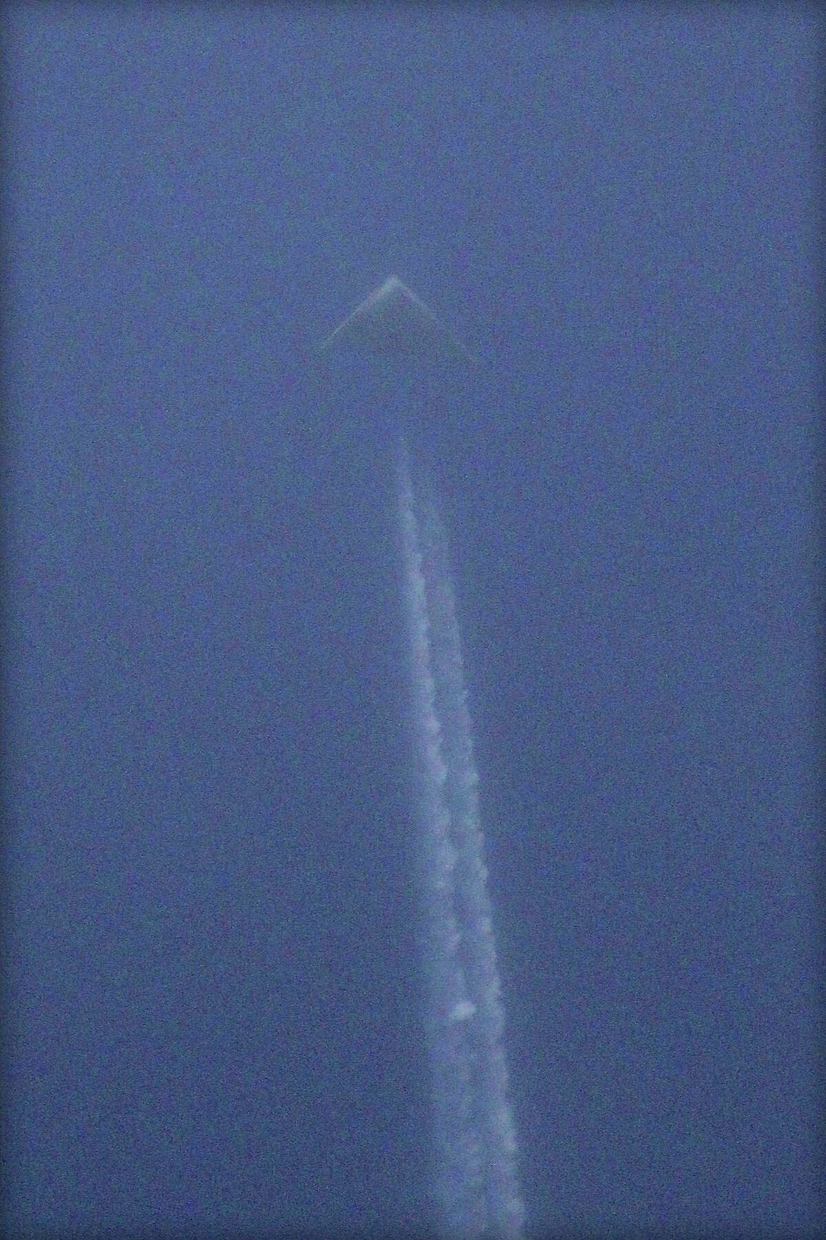 Mystery aircraft spotted over Kansas. (Jeff Templin photo)
