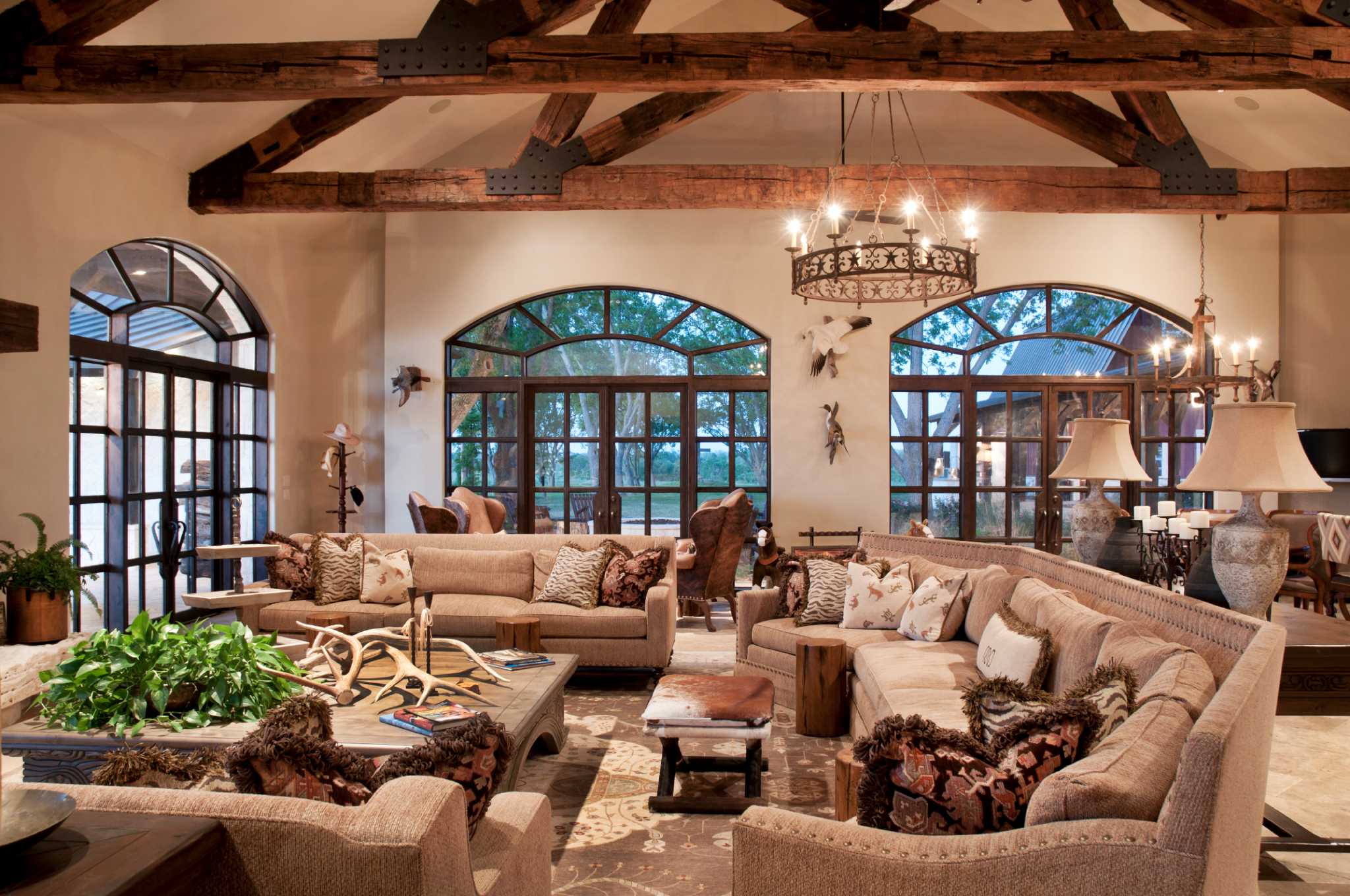 Take a tour of the Texas-sized ranch owned by a prominent Houston family