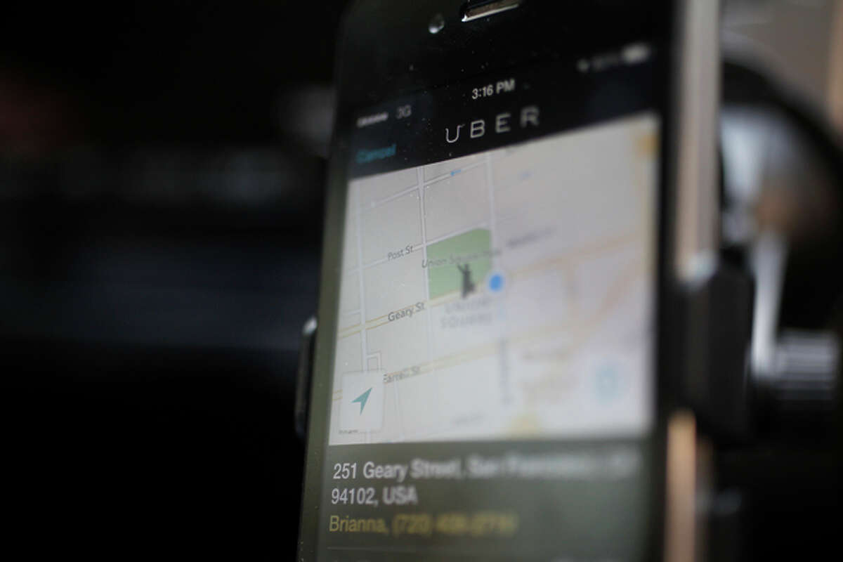 Uber collects certain data about passengers, but the proposal would limit how it is shared.