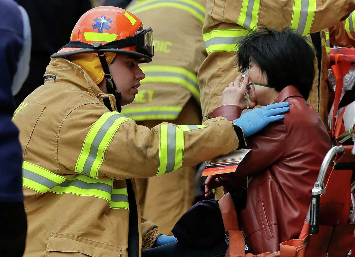 Lady Burned On Train In New York