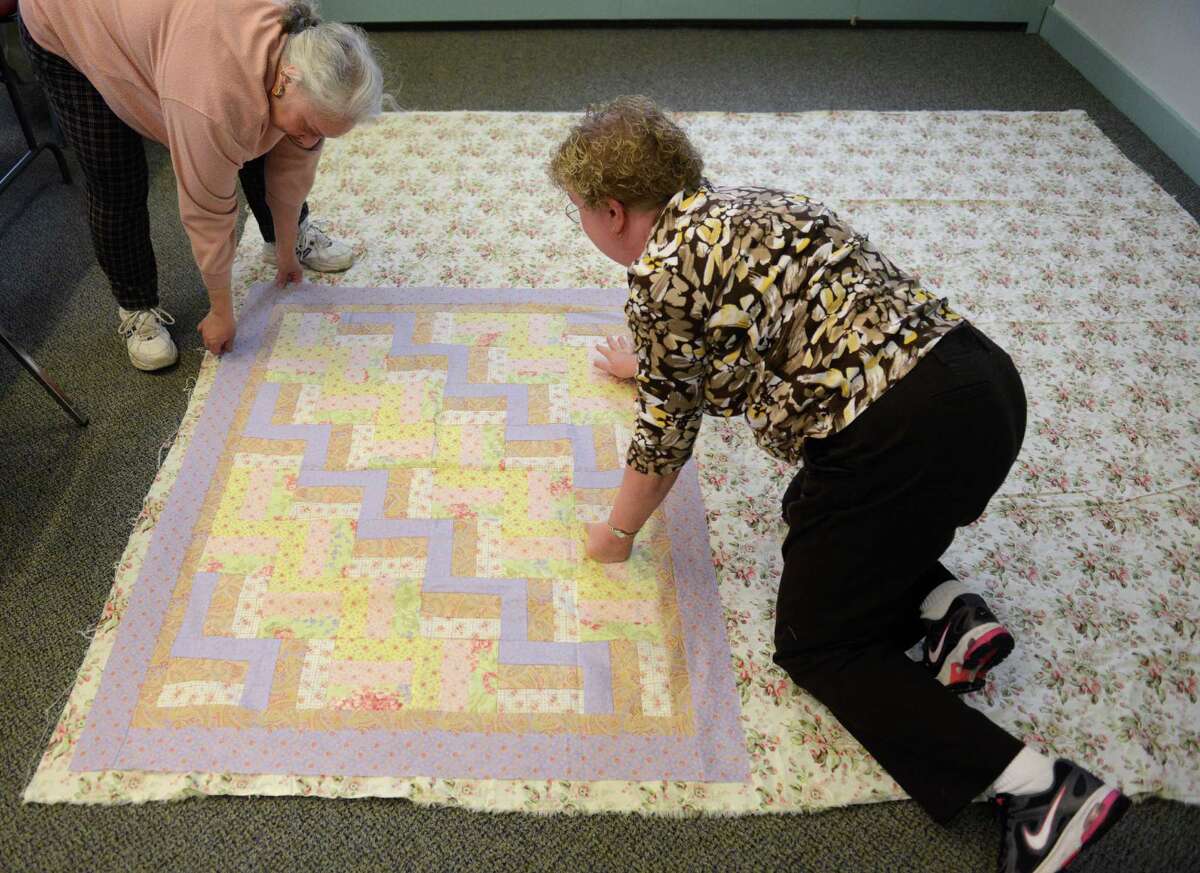 Quilt circle forms close bond