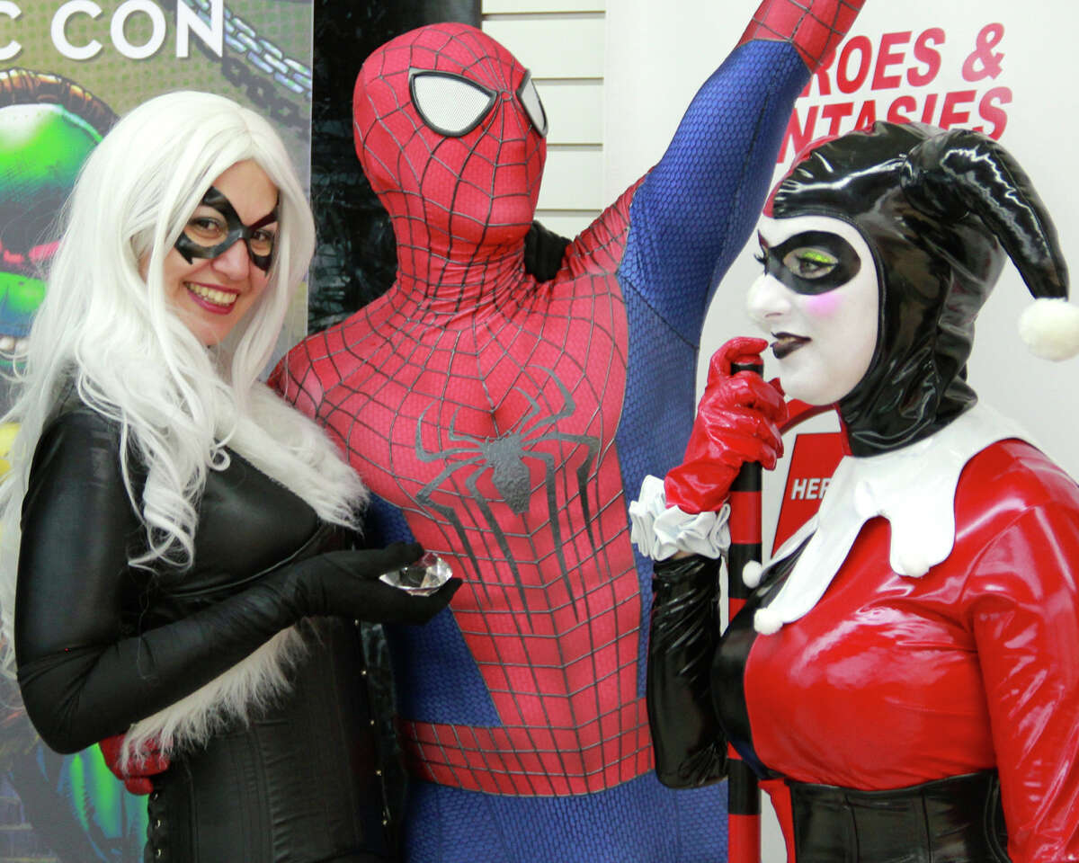 Heroes and villains descended on a local comic shop for the annual day of comic book madness.