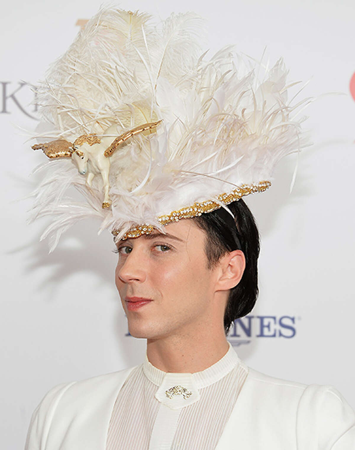 'Hunger Games or Olympics?' Johnny Weir's eyecatching outfits light up