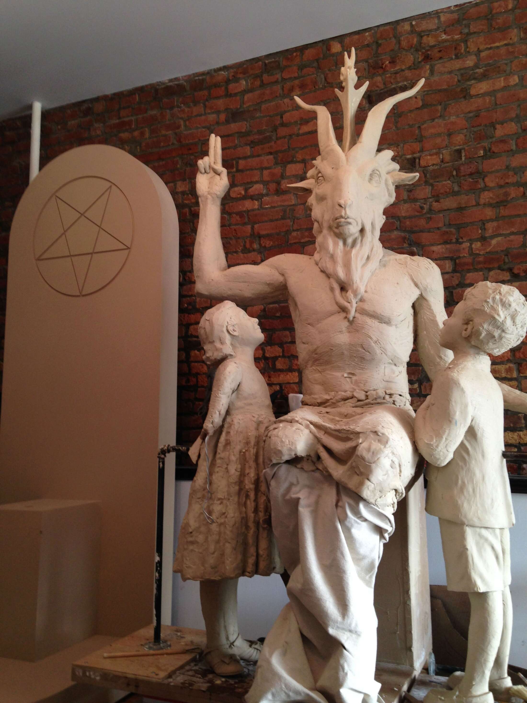 Satanic Temple's statue of Satanic figure under way for Oklahoma capitol