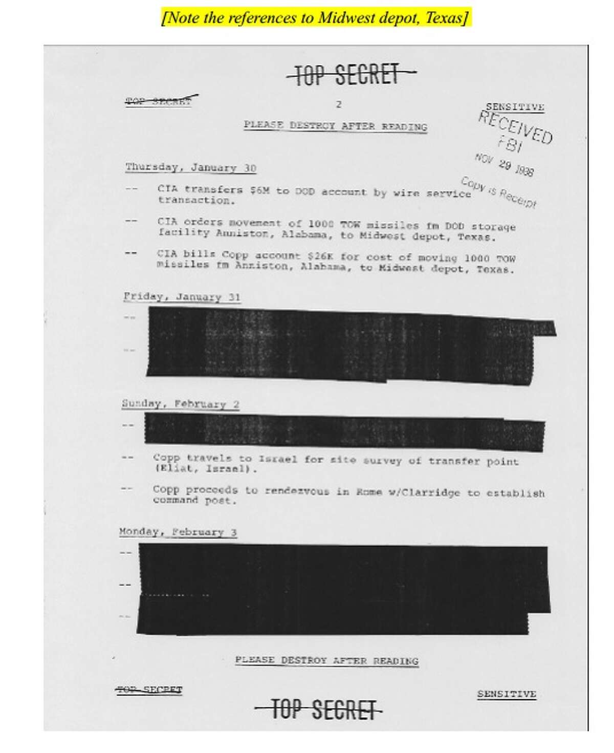 There's a top secret CIA weapons facility just north of San Antonio