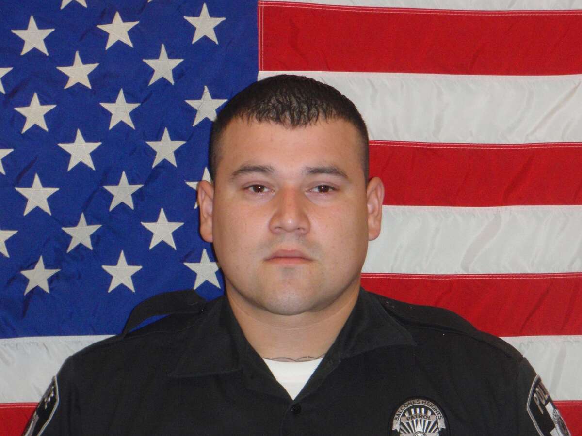 Julian Pesina, a Balcones Heights police officer, was shot and killed late Sunday, May 4, 2014, while off duty in Northwest San Antonio.