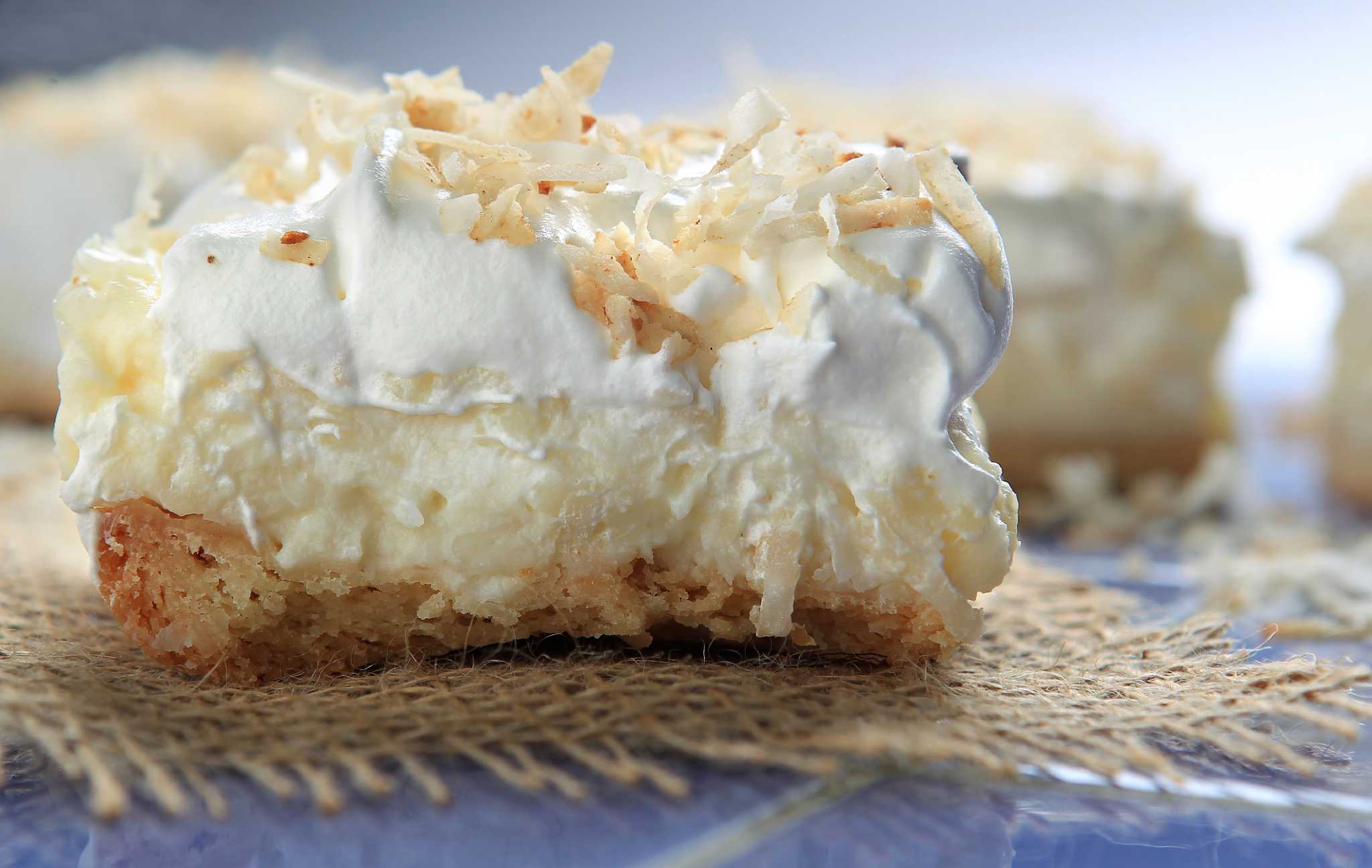 Want a decadent treat? Try Coconut Cream Pie Bars