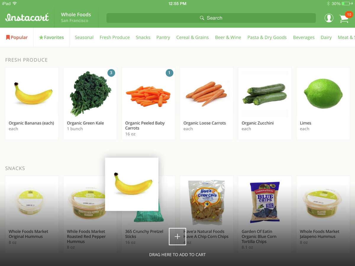 Instacart Brings Its Online Grocery Service To Amazon's Hometown Of Seattle