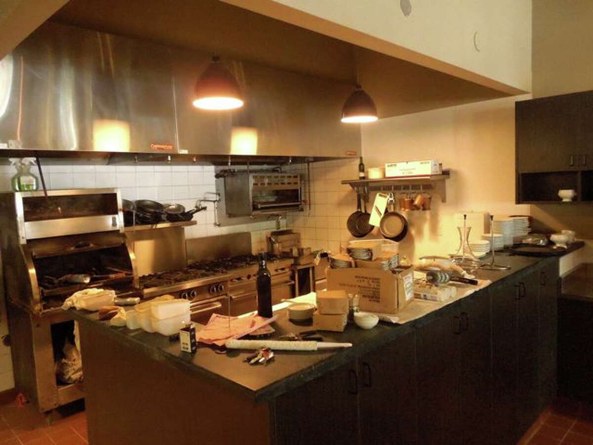 It may be messy now, but the chefs will be happy when the bigger kitchen is done